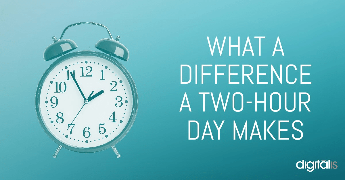 What a difference a twohour day makes protecting your reputation